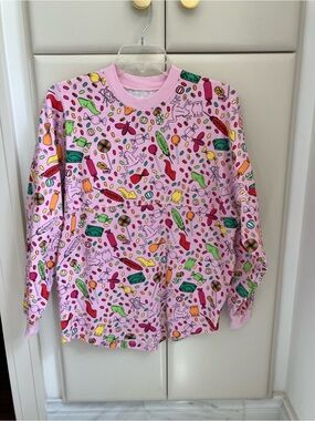 Harry Potter Pink Honey dukes Crewneck Sweatshirt - Colorful Print